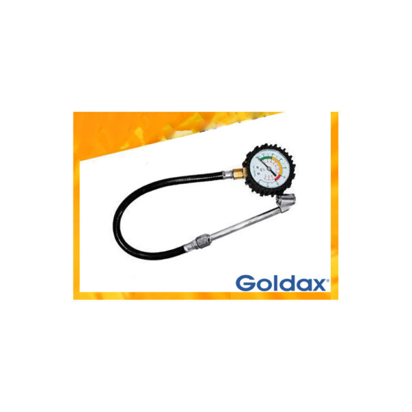 CALIBRADOR COM MANÔMETRO 200 psi GOLDAX
