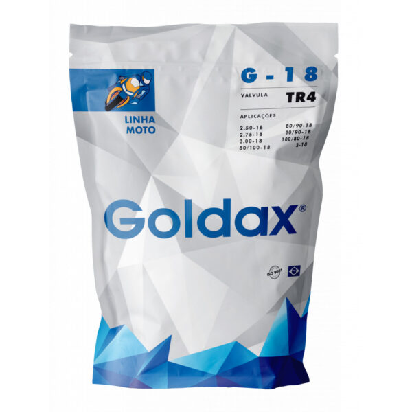 CÂMARA DE AR PARA MOTO G-18 TR-4 GOLDAX
