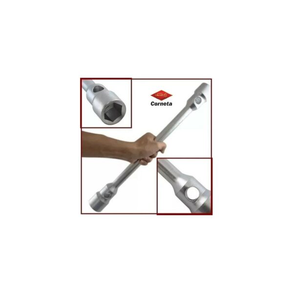 CHAVE DE RODA 27 X 32" 50cm CORNETA"
