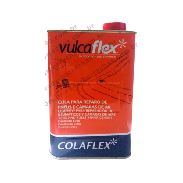 COLA PRETA REPARO À QUENTE 900ml - VULCAFLEX