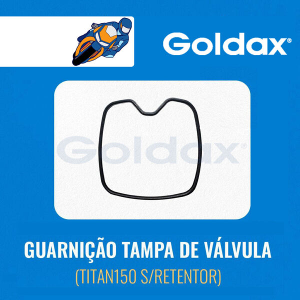 GUARNIÇÃO TAMPA DE VALVULA TITAN 150 - S/RETENTOR GOLDAX