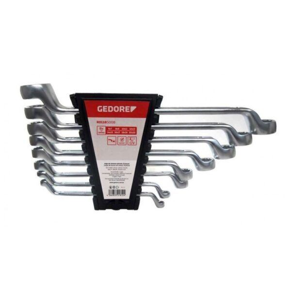 JOGO DE CHAVE ESTRELA 6 a 22mm 8Pçs GEDORE/red