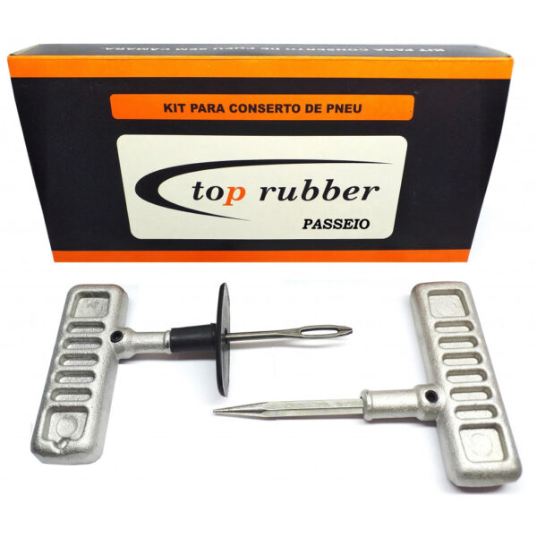 KIT PARA PNEU SEM CÂMARA PASSEIO 4mm TOP RUBBER