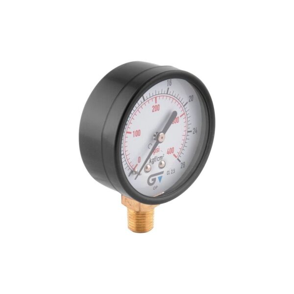 MANÔMETRO 400psi 25bar GENEBRE