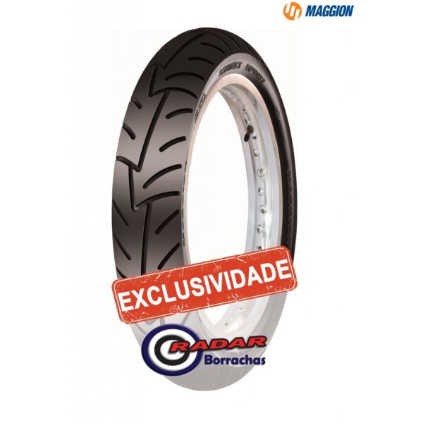 PNEU PARA MOTO 350-10 STREET SPORT S/CÂMARA