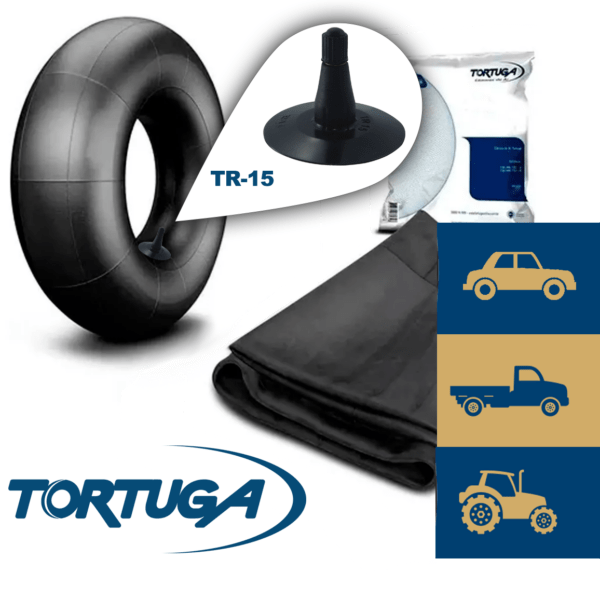 CÂMARA DE AR TORTUGA 12.5/80-18 TR-15 AG2018